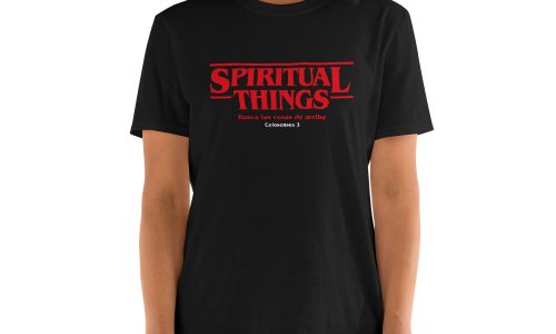 Alternative view of Camiseta - Spiritual Things - Colosenses 3