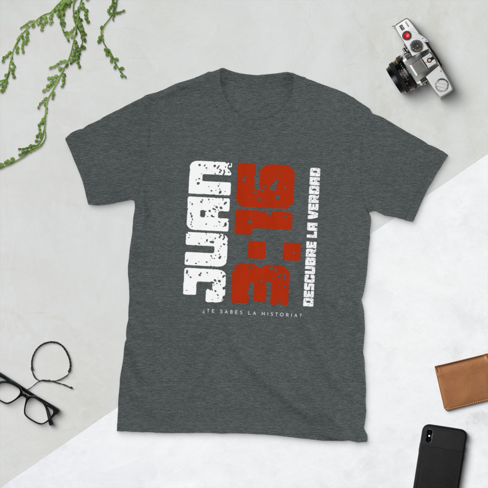 Camiseta de manga corta unisex - Descubre la verdad - Imagen 4
